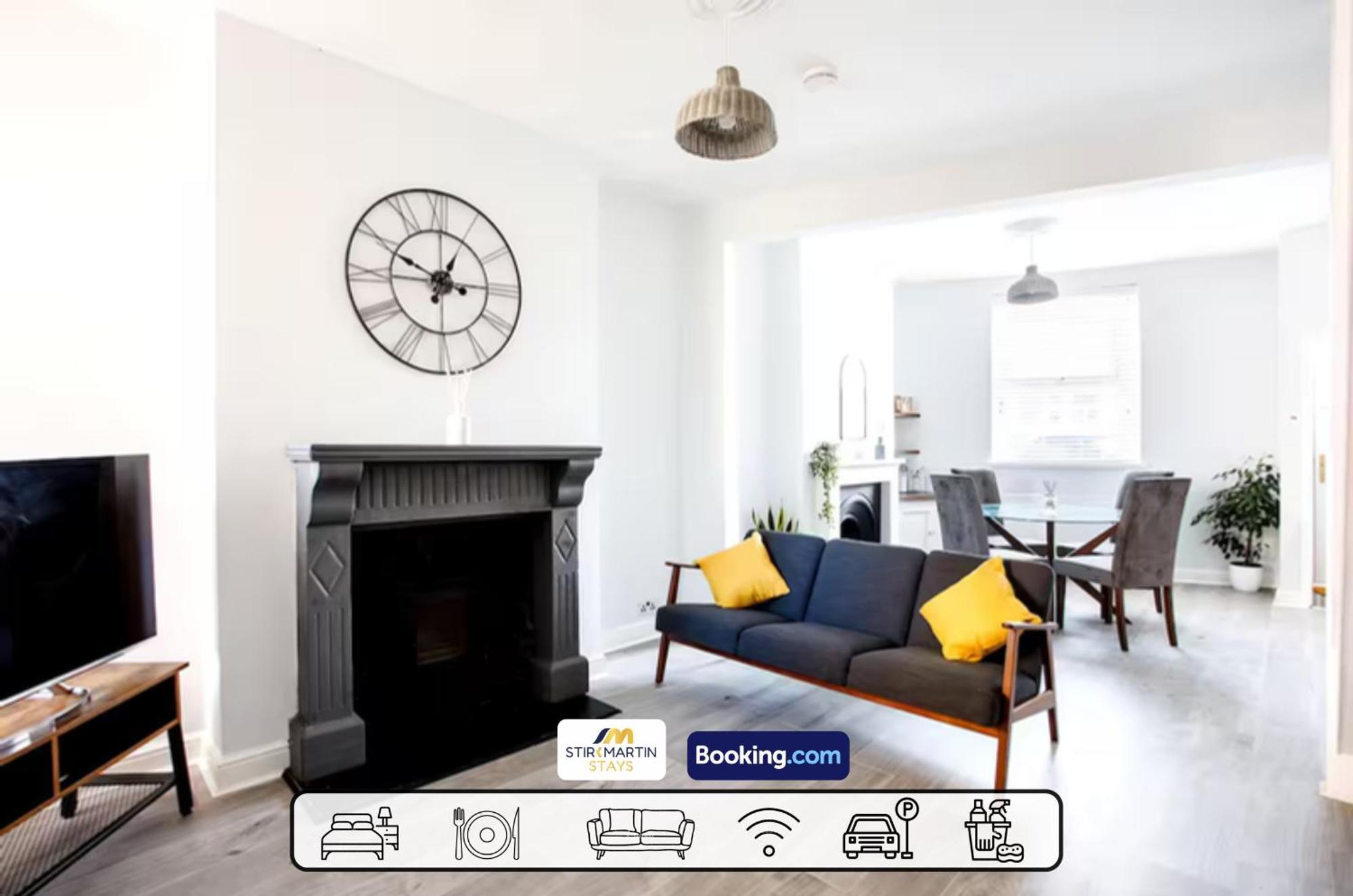 Comfy 3Bed House By Stirkmartin Stays Short Lets & Serviced Accommodation Cardiff With Free Parking & 8Mins To City Centre Eksteriør billede